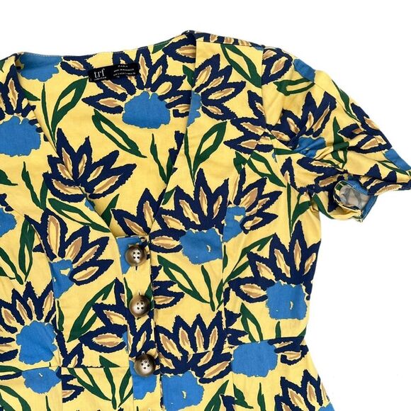 Zara, Trf collection, Sunflower Mini Dress_Small - Picture 4 of 8